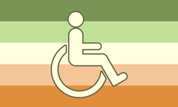 ambulatory wheelchair user