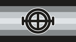 snow leopard themed hpd flag