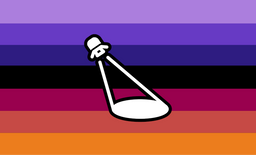 Flag colors are based on the NPD, BPD, and HPD flag colors. The symbol of a spotlight was chosen due to its associations with theater and drawing attention to a specific point.