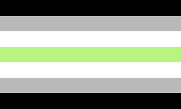 an identity to describe someone that entirely lacks a gender or with complete genderlessness