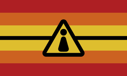 A non-xenic term umbrella connected to danger, caution, biohazards, and radiation, though one doesn't need to feel a connection to all of these things to use this term.