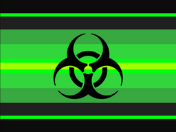 A gender related and/or connected to toxic waste, radioactivity, biohazards, acids, poisons, and glowing green materials associated with radioactivity that is often seen in science fiction.