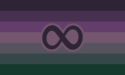a flag for autistics who feel connected to villains in media or the concept of villainy, could also be a reclamation for autistics who feel as if they are made out to be villains due to their autism