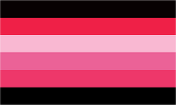THIS IS NOT AN IDENTITY, ORIENTATION, OR QUIRKY PERSONALITY TRAIT. WE SUFFER FROM THIS DUE TO CIRCUMSTANCES I WON'T BE EXPLAINING. | A flag used to represent individuals who struggle with hypersexuality due to potential sexual trauma.
